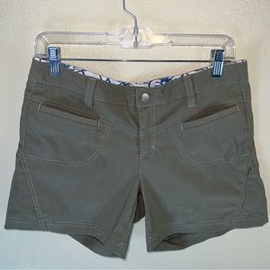 Athleta Women’s Olive Green Quick Dry Shorts Sz 6